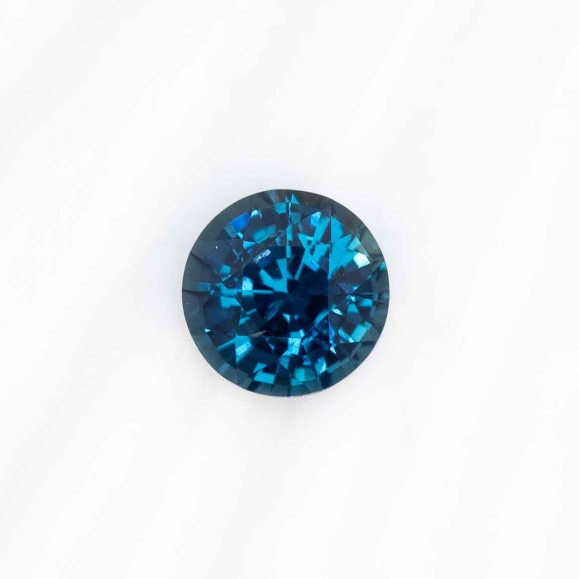 Round Blue Sapphire 1.26cts