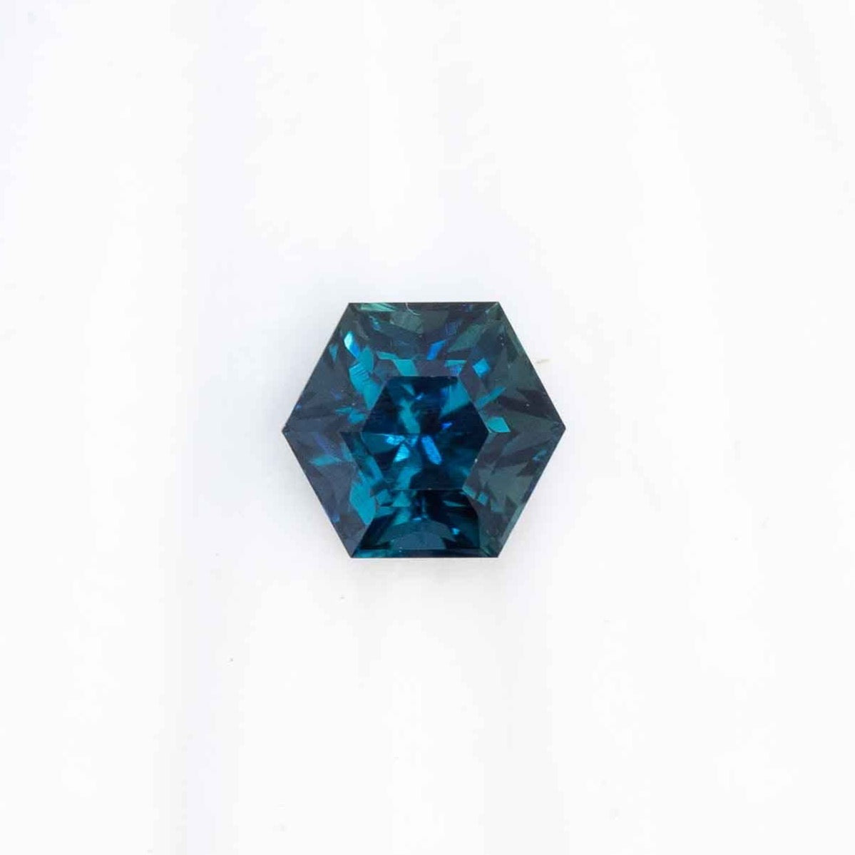 Hexagon Blue Sapphire 1.0ct