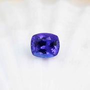 Cushion-cut tanzanite 4.19ct