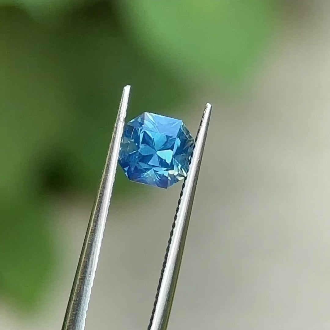 1.33ct unheated sapphire