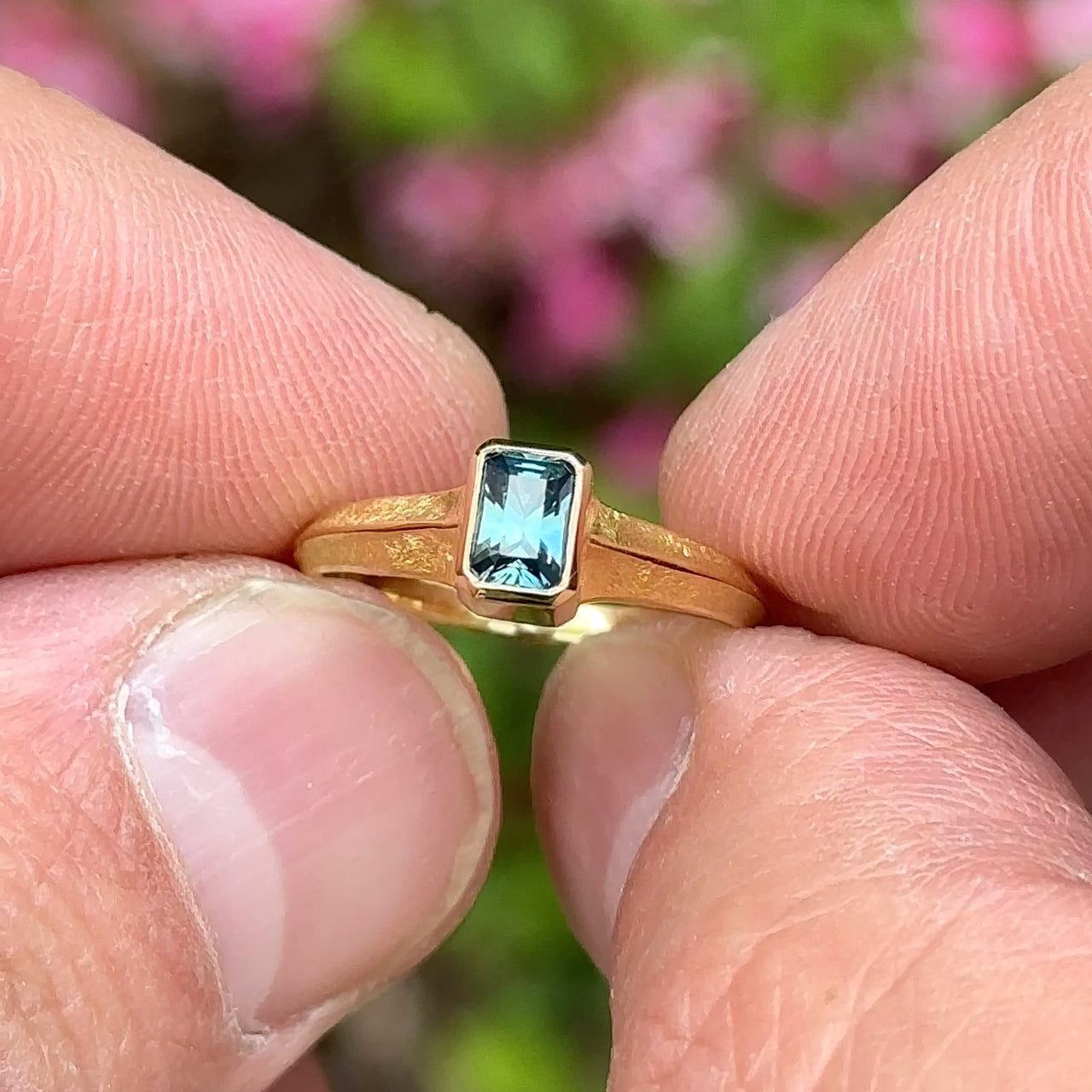 Shipwrecked Atlantis Sapphire Ring 1