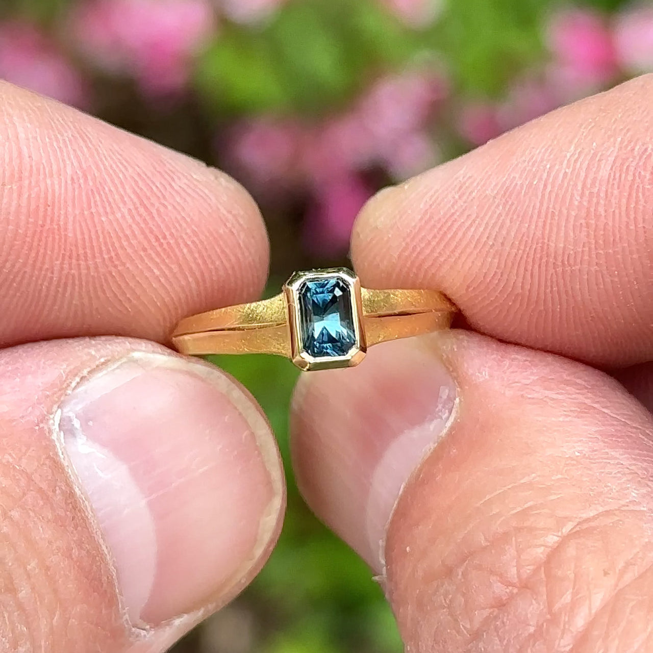 Shipwrecked Atlantis Sapphire Ring 2