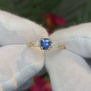 MOOREA RING- 1.58CT. PERIWINKLE SAPPHIRE