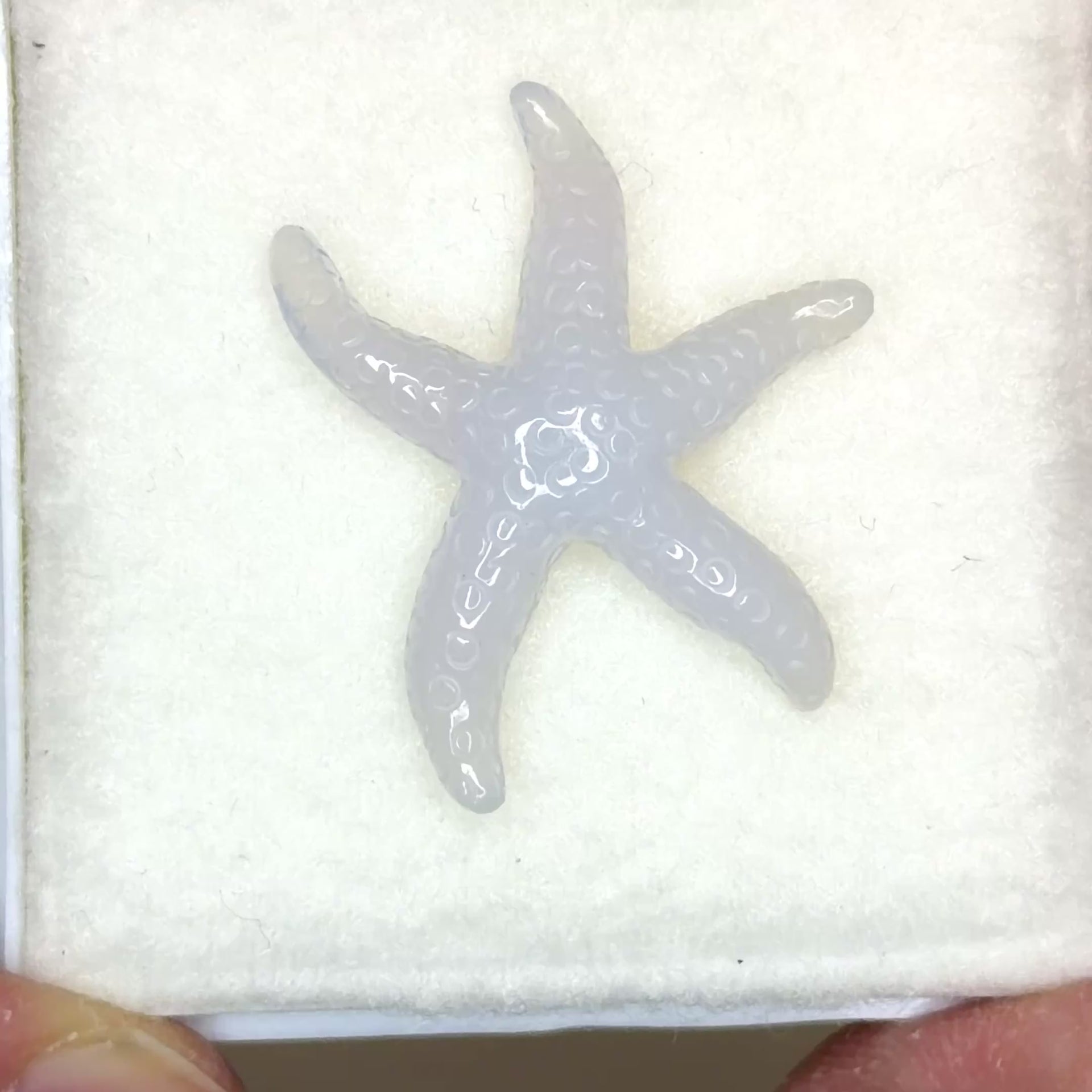 Chalcedony Starfish (12.8ct)