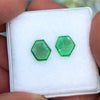 Emerald Crystal Slices 6.26cts