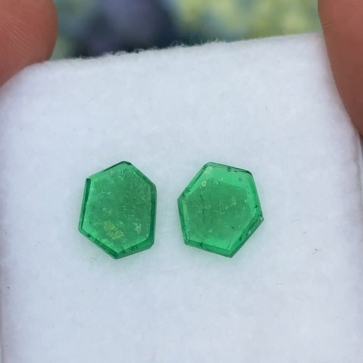 Emerald Crystal Slices 4.83cts