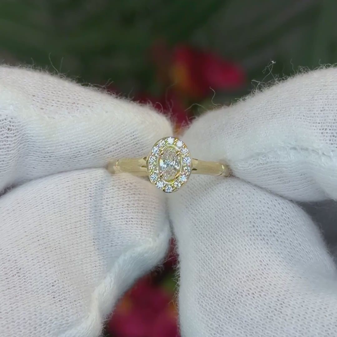 Bora Bora 0.18ct Diamond Ring