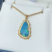 Tropical Seas Opal Pendant