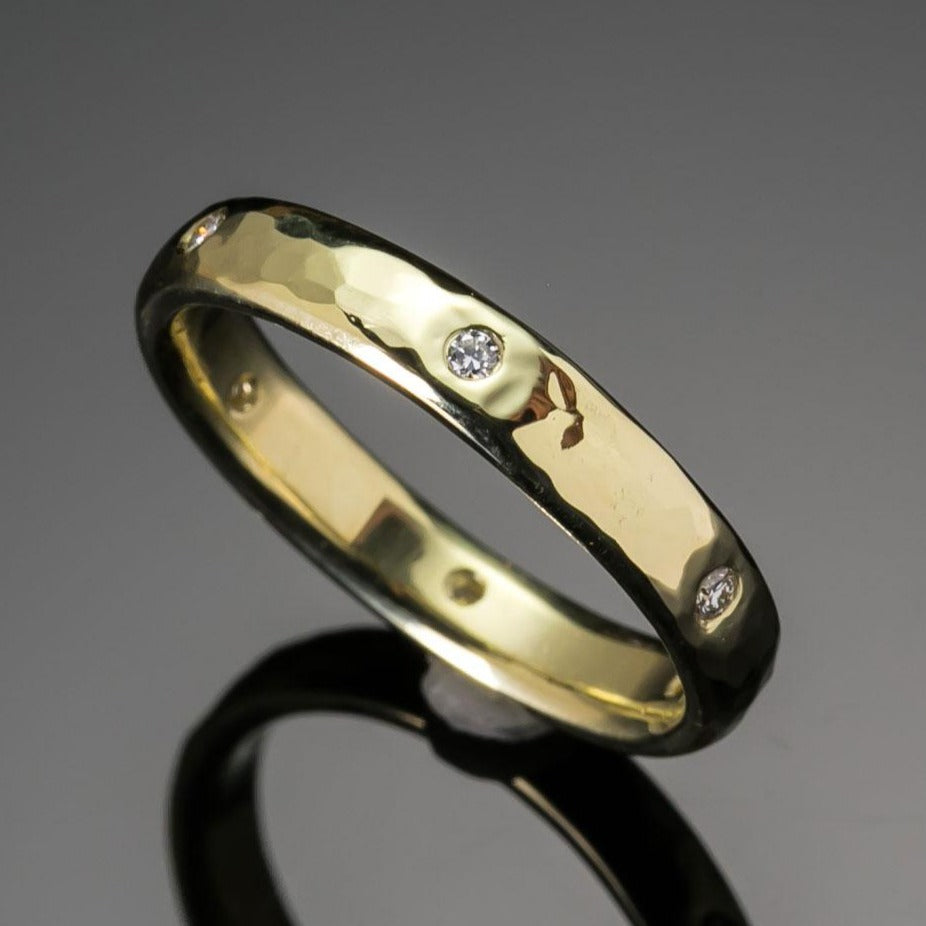 Diamond 18K Treasure Gold Band