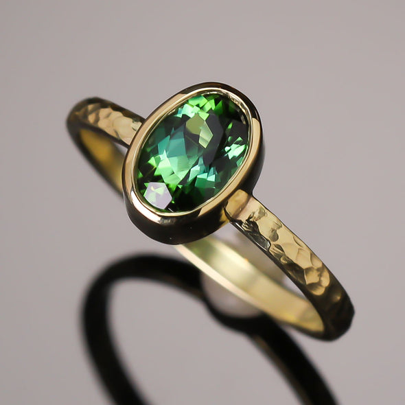 Green Tourmaline High Seas Ring