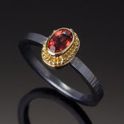 Orange Sapphire Marianas Ring