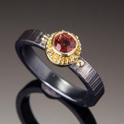 Orange Sapphire Marianas Ring