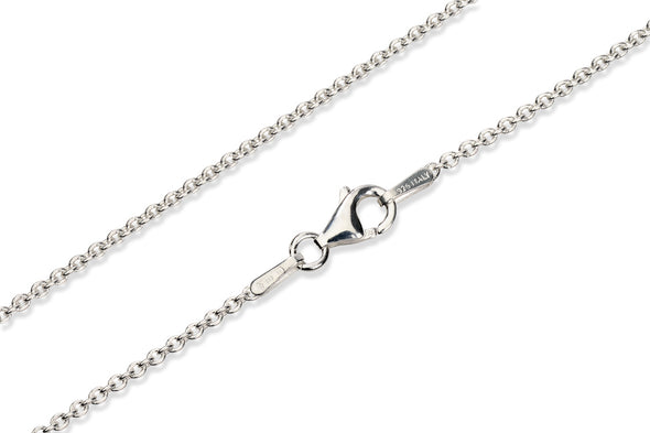 Sterling Silver 1.5mm Cable Chain - 16"