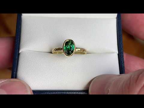 Green Tourmaline High Seas Ring