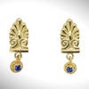 Atlantean Sapphire earrings