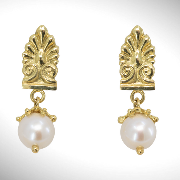 Atlantean Pearl Classical Earrings
